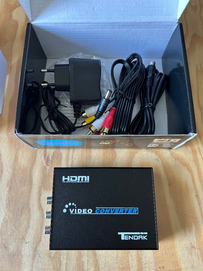Video converter Composiet/S-Video naar HDMI, Ophalen of Verzenden, Nieuw
