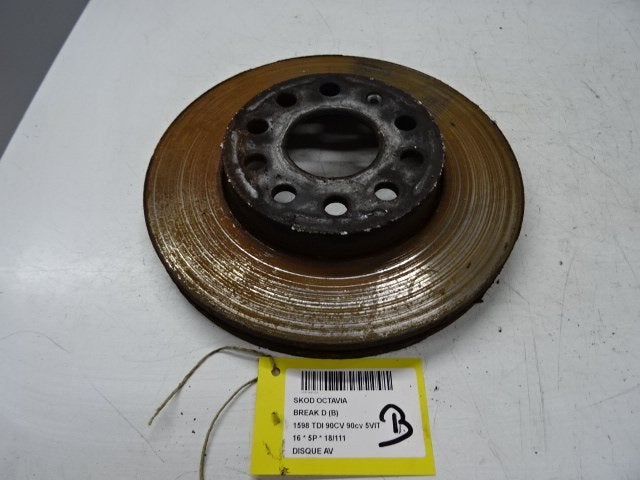 FREIN DISQUE AVANT Skoda Octavia Combi (5EAC), Utilisé, Skoda
