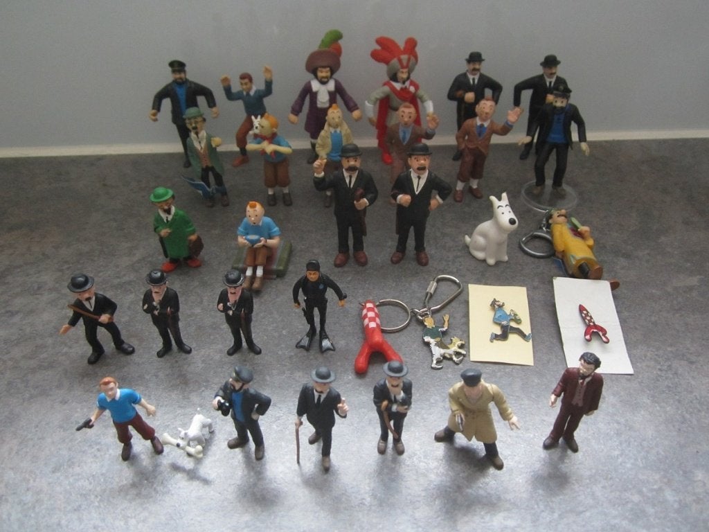 Tintin - Figurine au choix : prix sur les photos, Enlèvement ou Envoi, Tintin, Comme neuf, Statue ou Figurine