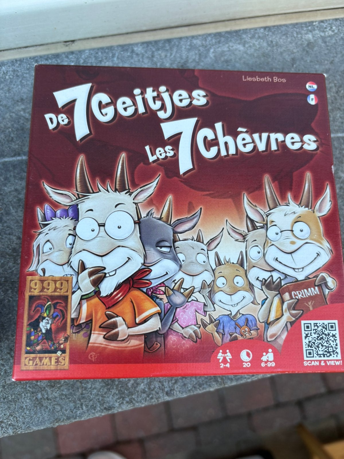 7 geitjes - 999 games, Ophalen, Zo goed als nieuw