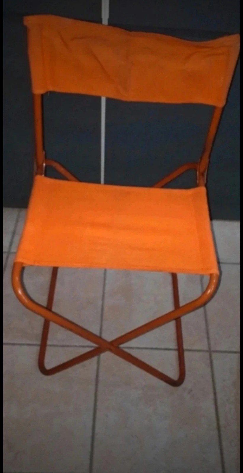 Chaise pliante camping vintage, Enlèvement ou Envoi