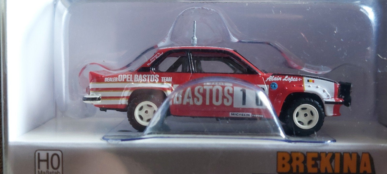 H0LK 0604 OPEL ASCONA BASTOS/EURO TEAM 1/87, Envoi, Brekina