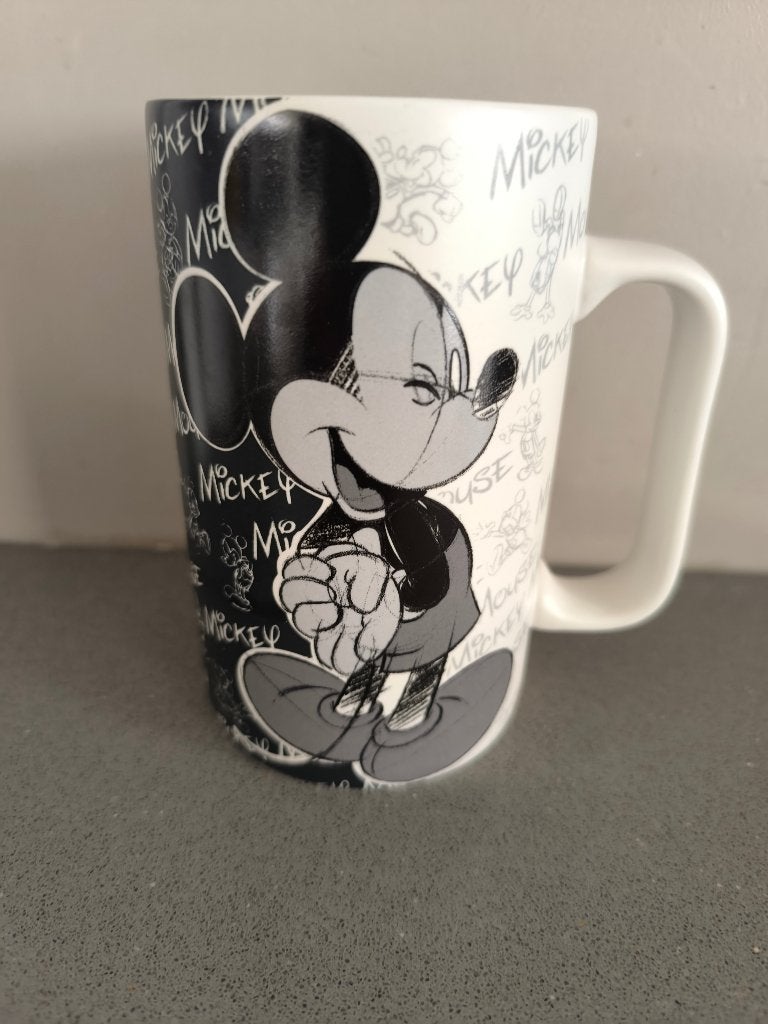 Disney Mickey Mouse hoge mok (Authentiek Disneyland Parijs), Verzamelen, Ophalen of Verzenden, Mickey Mouse, Nieuw, Servies