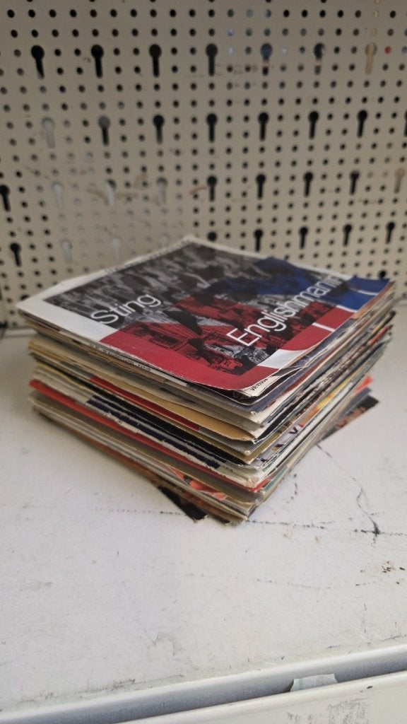 02 - Partij van circa 40 vintage vinyl singles, Ophalen of Verzenden
