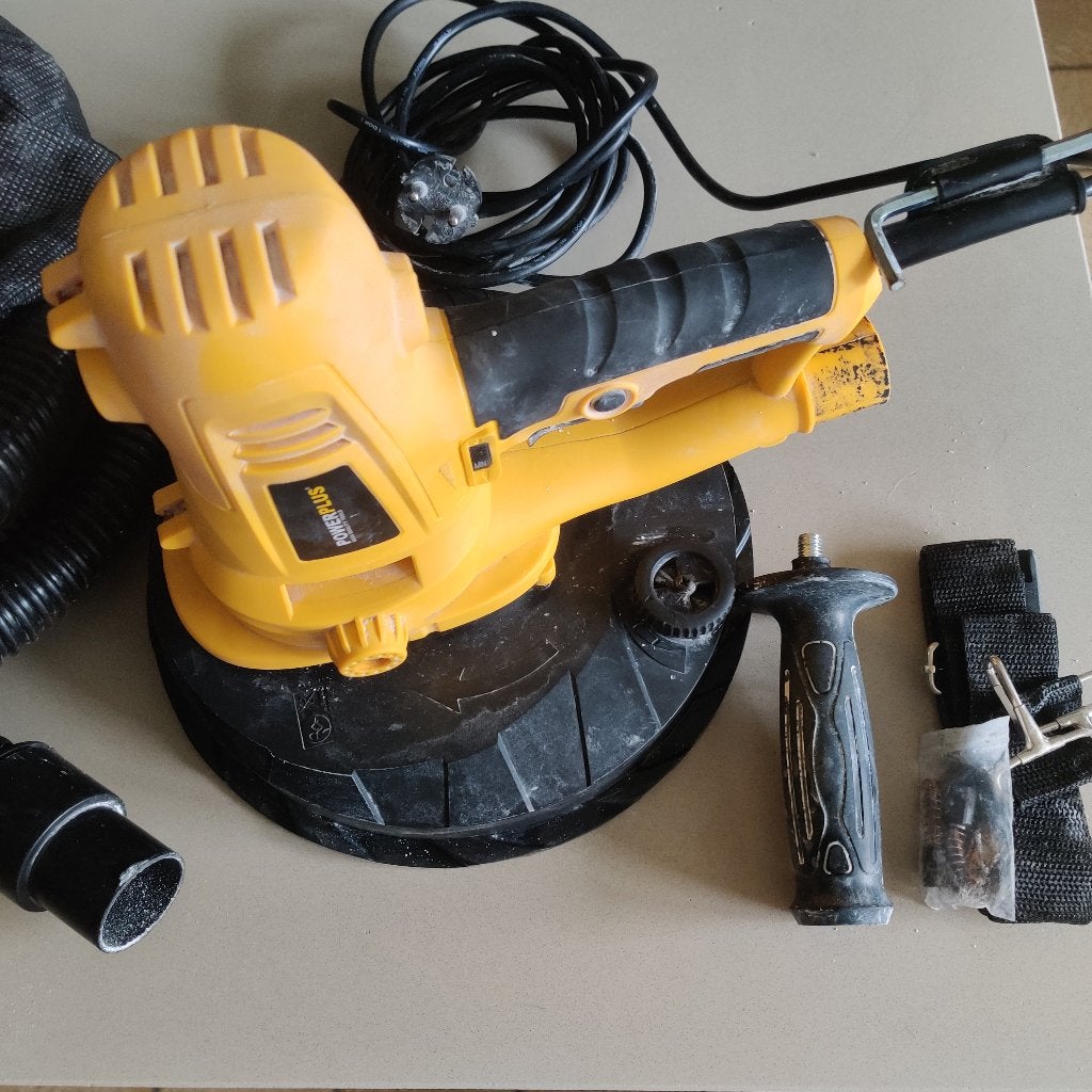 Powerplus POWX0478 wand- en plafondschuurmachine, Ophalen, Gebruikt, 1200 watt of meer