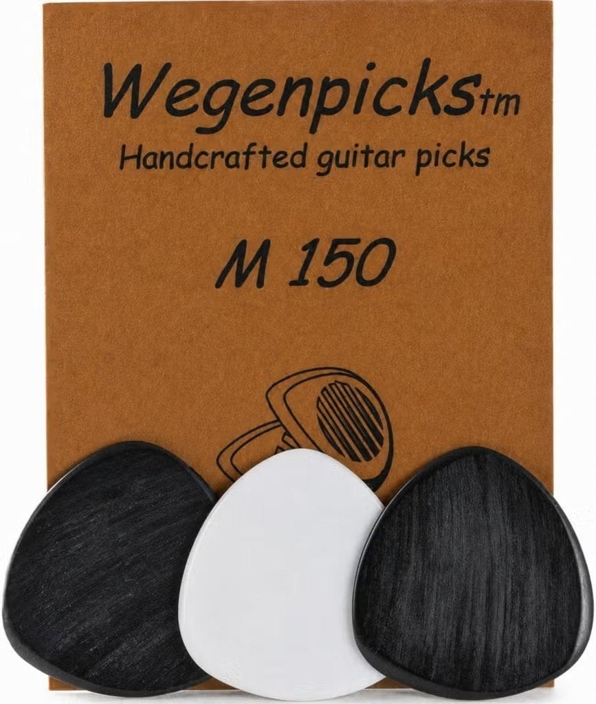 Wegen M 150 Mandoline Plectrum - 1.50 mm - Zwart/Wit 3-pack, Musique & Instruments, Enlèvement ou Envoi, Neuf, Mandoline