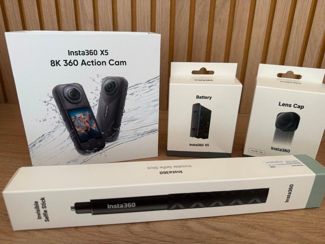 Insta360 X5 8K 360° action camera., TV, Hi-fi & Vidéo, Caméras action, Enlèvement ou Envoi