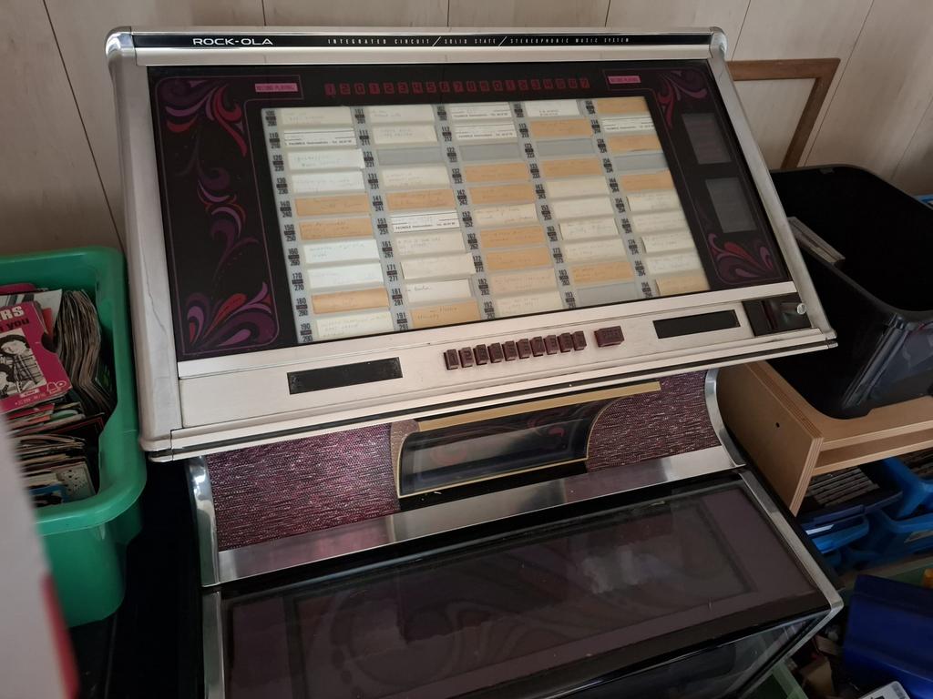 Jukebox rockola 451 1973, Enlèvement, Comme neuf, Rock Ola