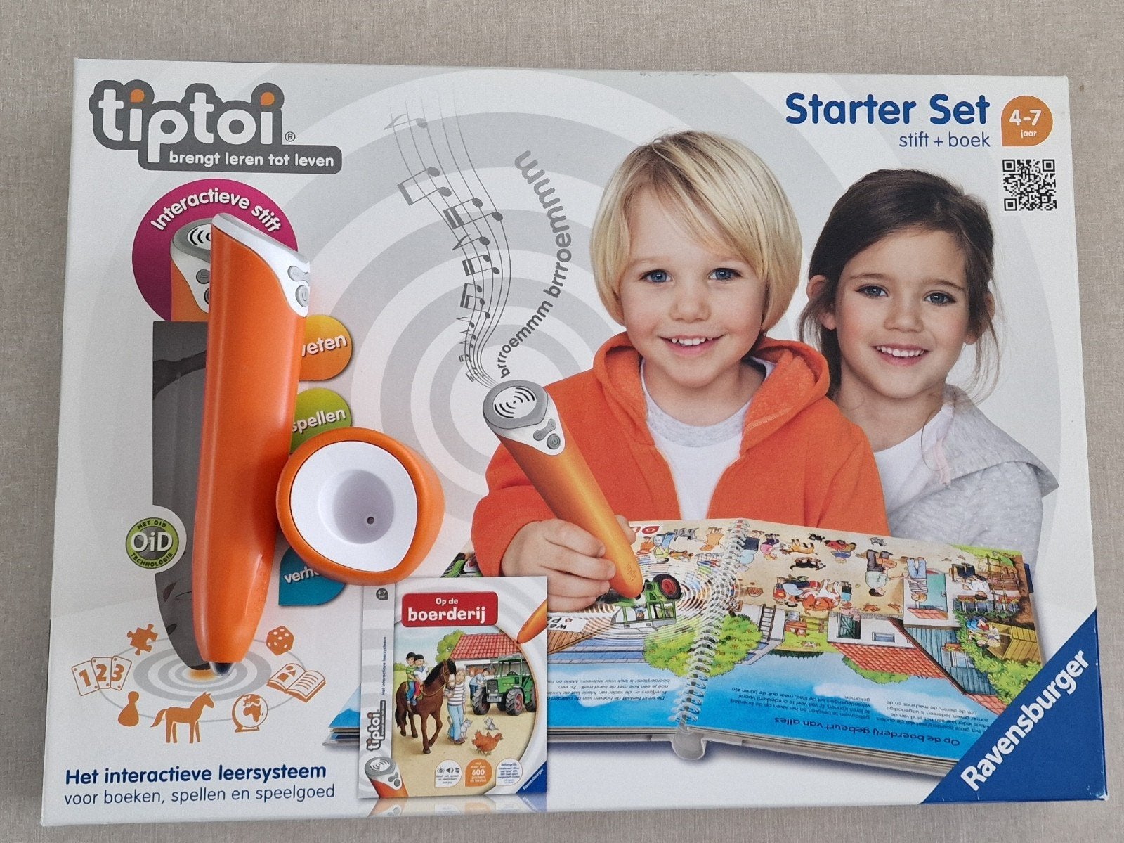 Tiptoi set inclusief pen en 5 spelen, Ophalen