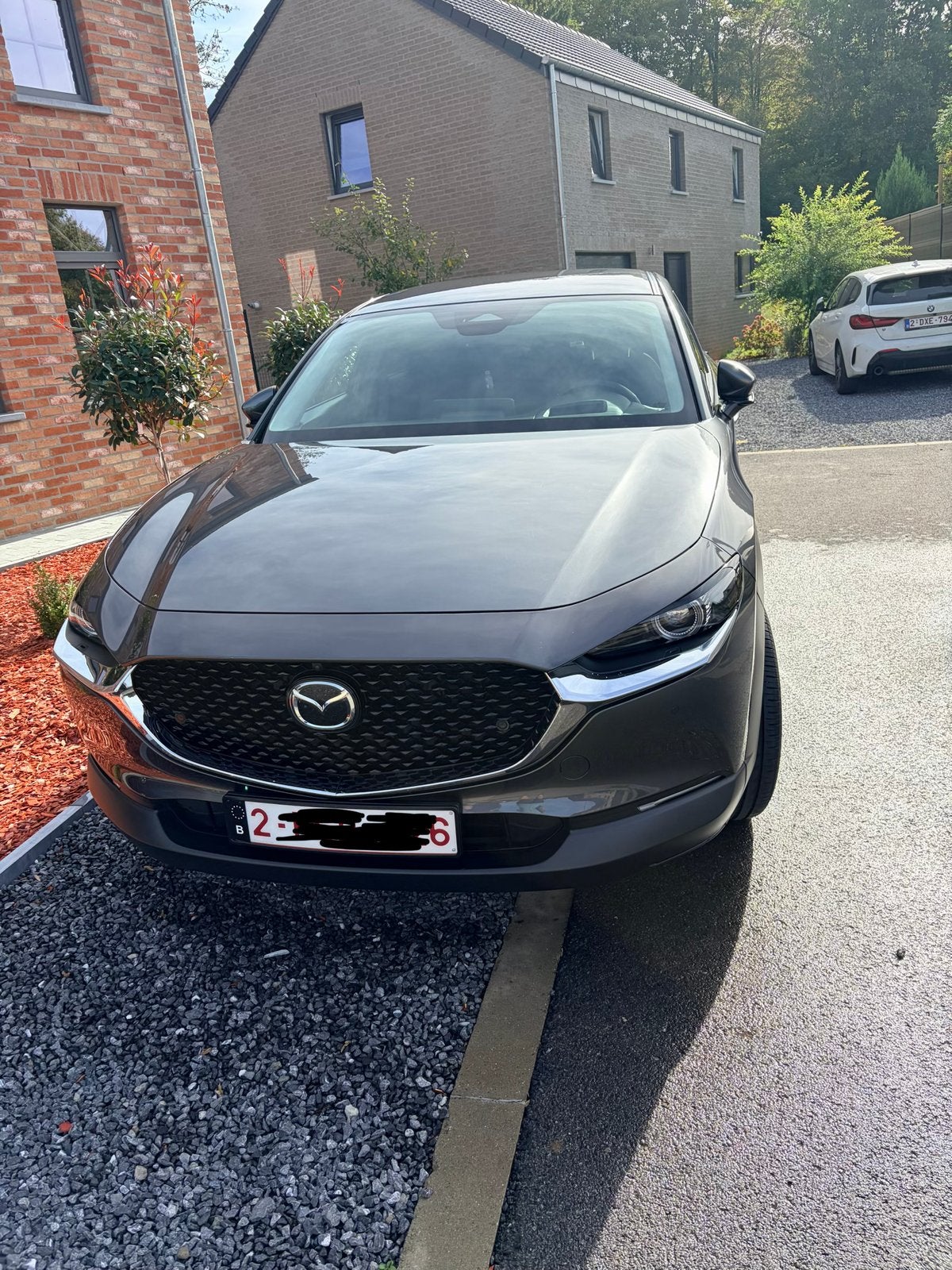 Mazda CX 30 machine grey, Autos, Cuir, Argent ou Gris, Achat, Noir