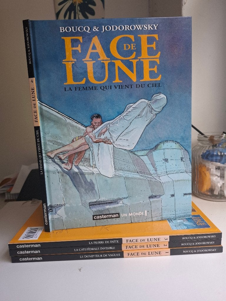 FACE DE LUNE TOMES 1 à 4 BOUCQ TBE EO/RE, Série complète ou Série, Enlèvement ou Envoi, Comme neuf