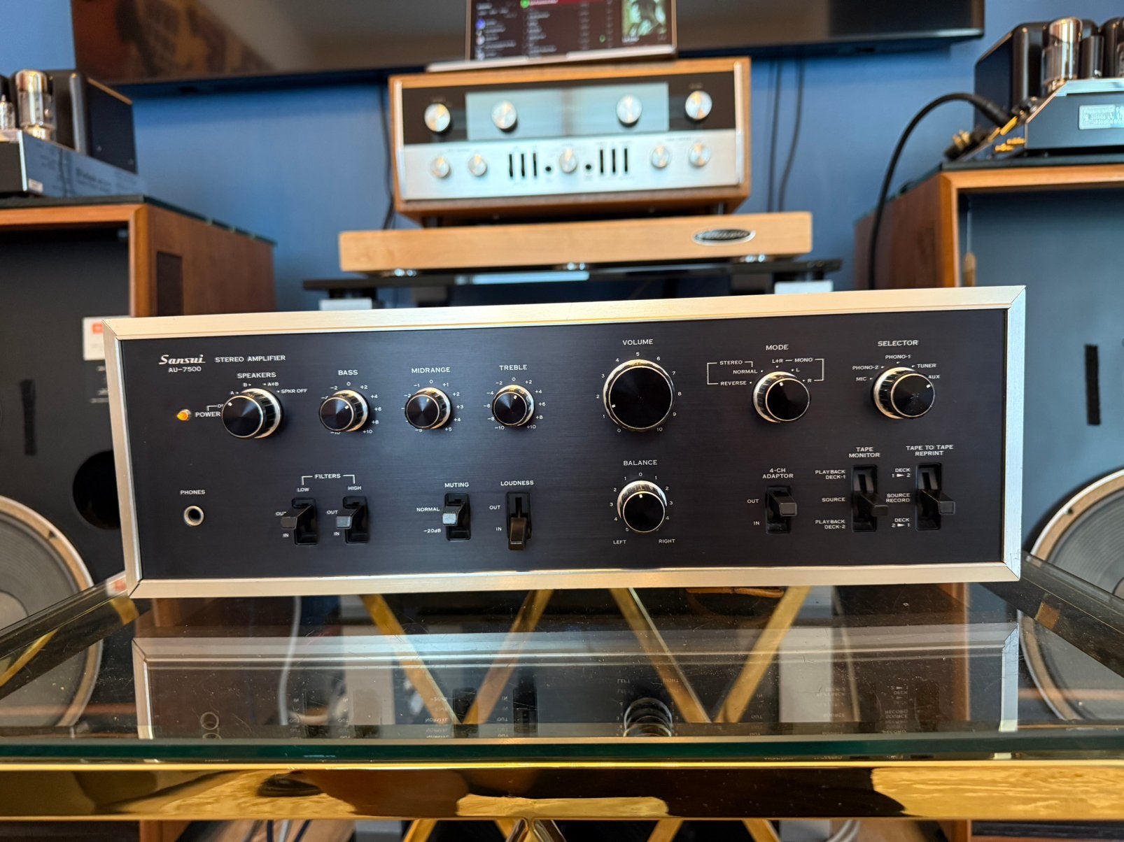Sansui AU-7500, Audio, Tv en Foto, Versterkers en Ontvangers, Ophalen, Zo goed als nieuw