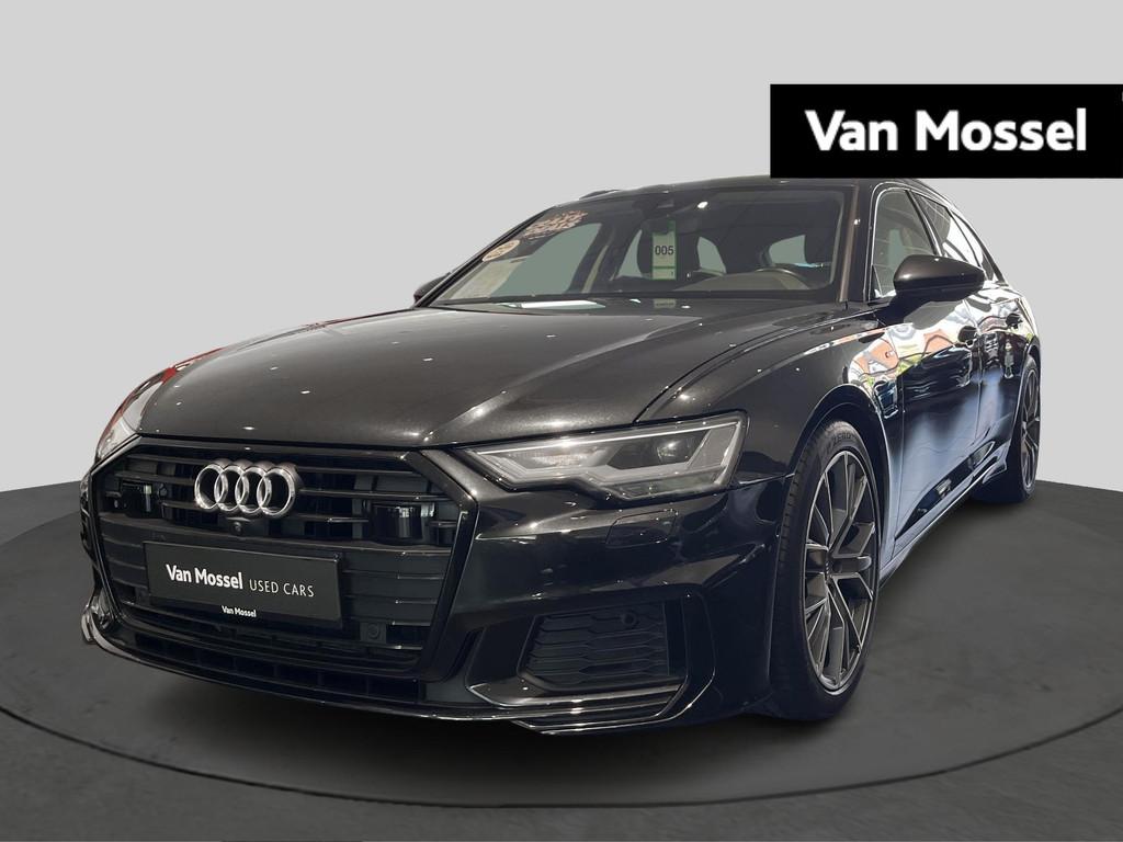Audi A6 Avant S line TDI 150kW S tronic Lichte vracht - Memo, Auto's, Gebruikt, Zwart, 4 cilinders, 2000 kg