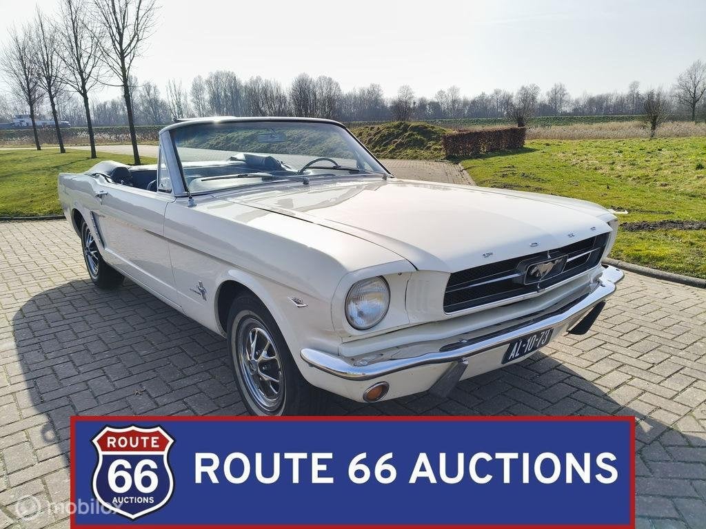 Ford Mustang | 1964 | Route 66 Auctions, Zwart, Bedrijf, Handgeschakeld, Overige carrosserie