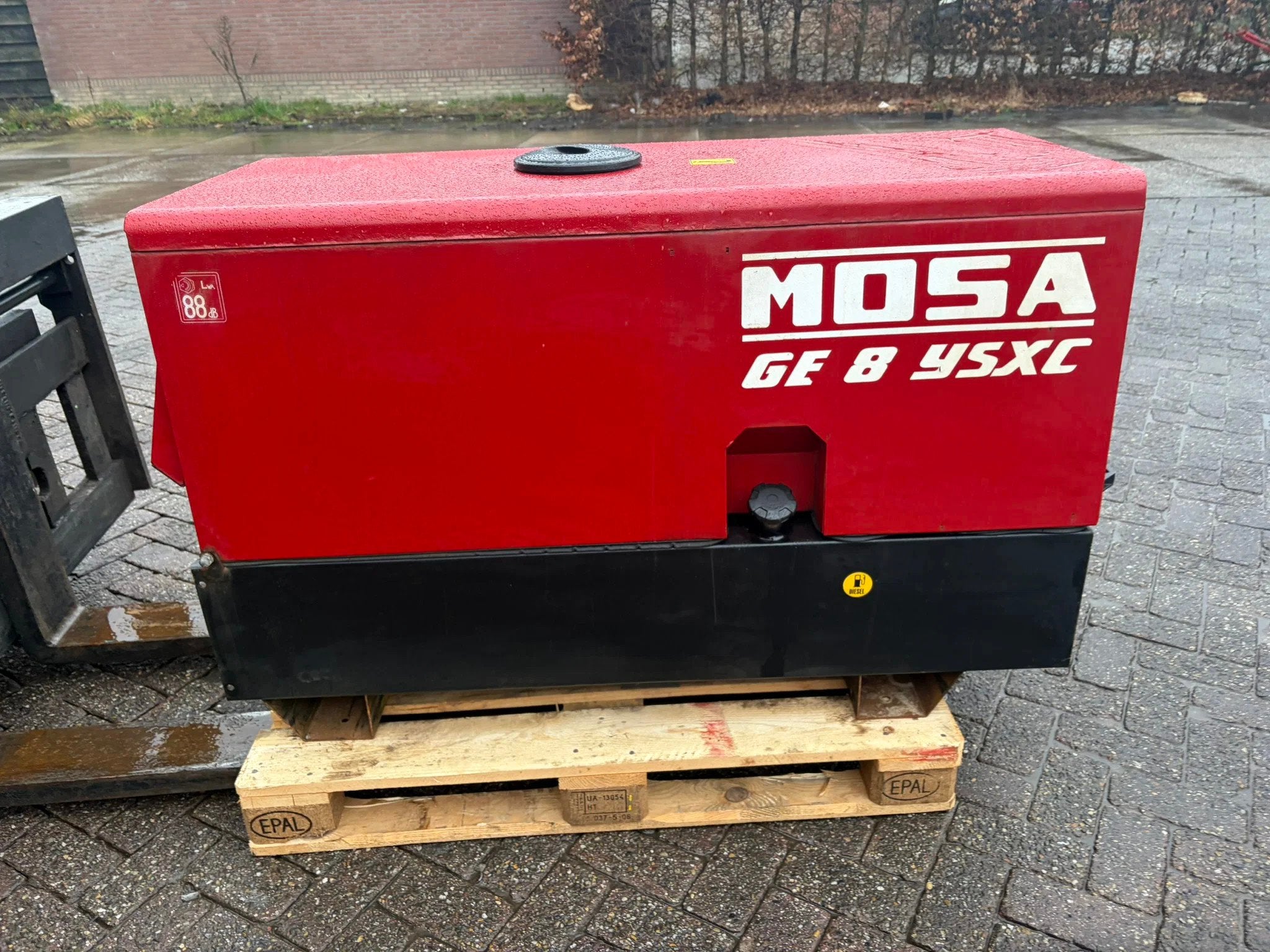 MOSA GE 8 YSXG professionele aggregaat / generator – 8 kVA