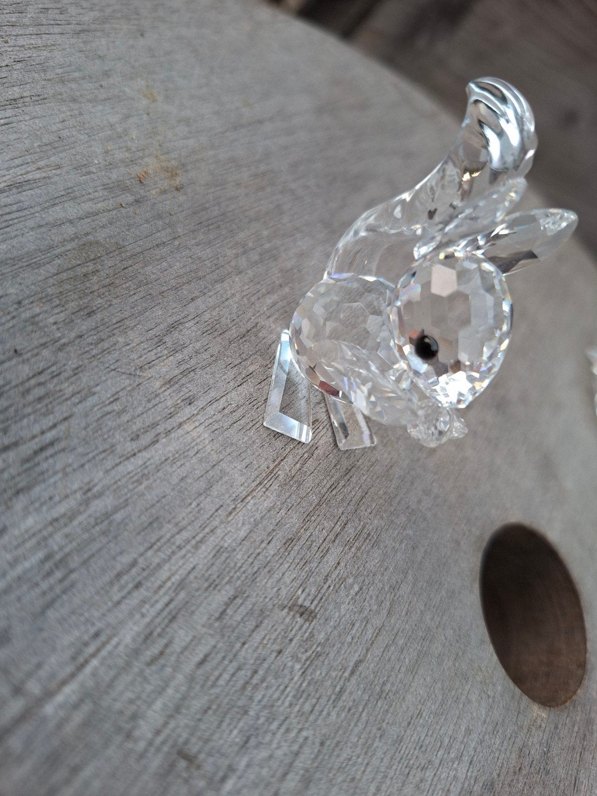 Swarovski eekhoorn, Ophalen