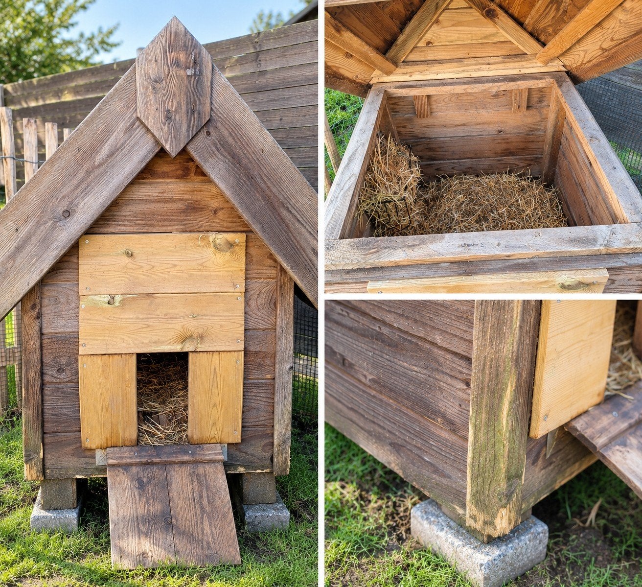 houten dierenhok, Dieren en Toebehoren, Ophalen, Gebruikt