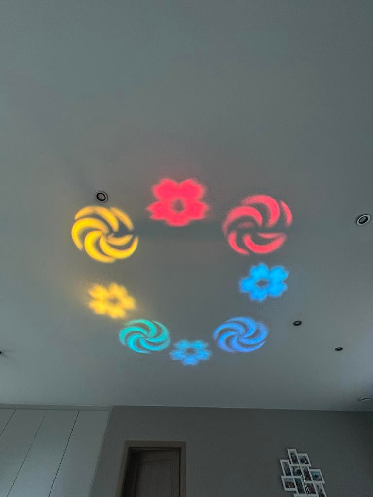 Party verlichting (geen led), Ophalen, Gebruikt, Geluidgestuurd