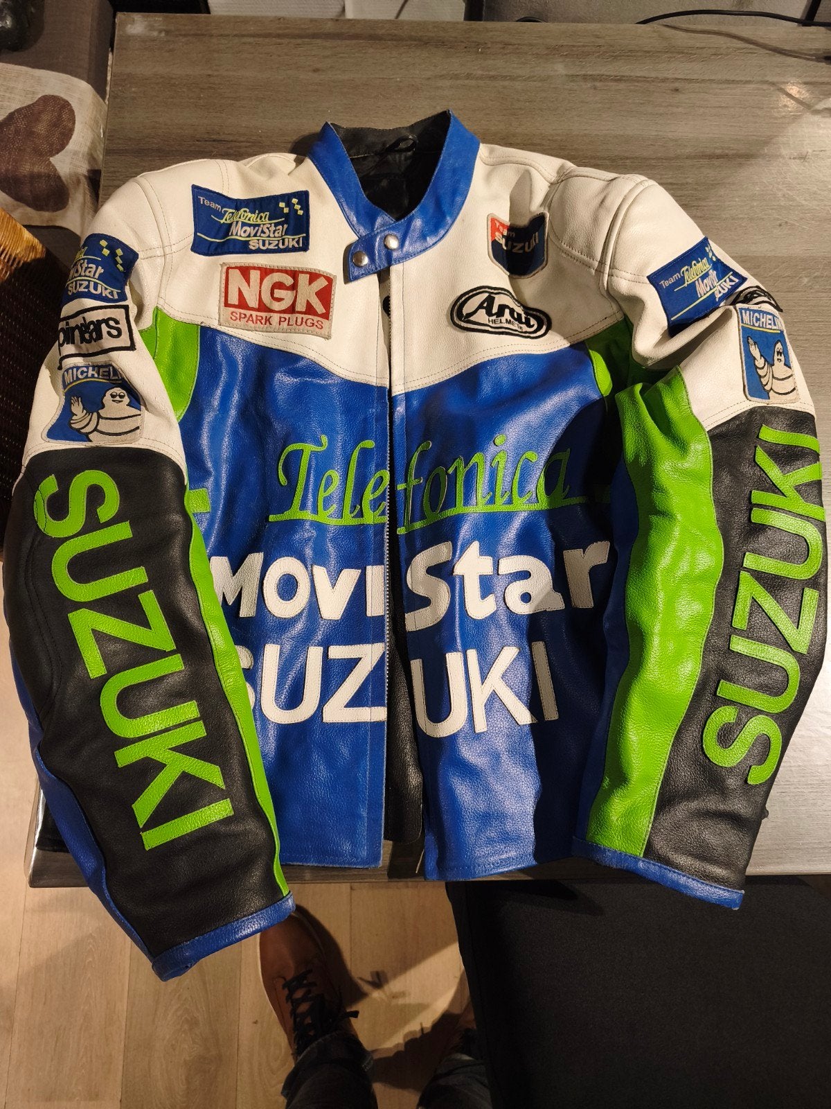 motorsport vest '90s Movistar, Motoren, Ophalen, Gebruikt