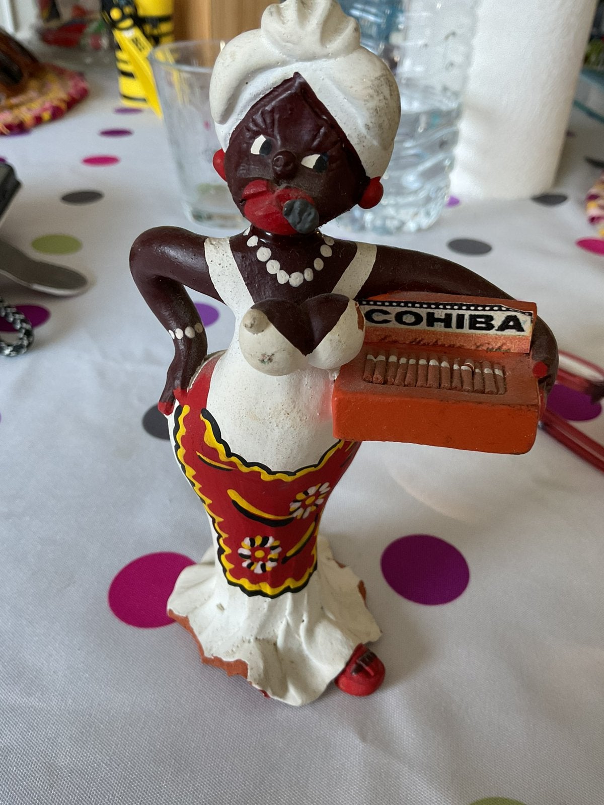 Reclame beeldje uit Cuba Cohiba sigaren, Ophalen of Verzenden, Zo goed als nieuw