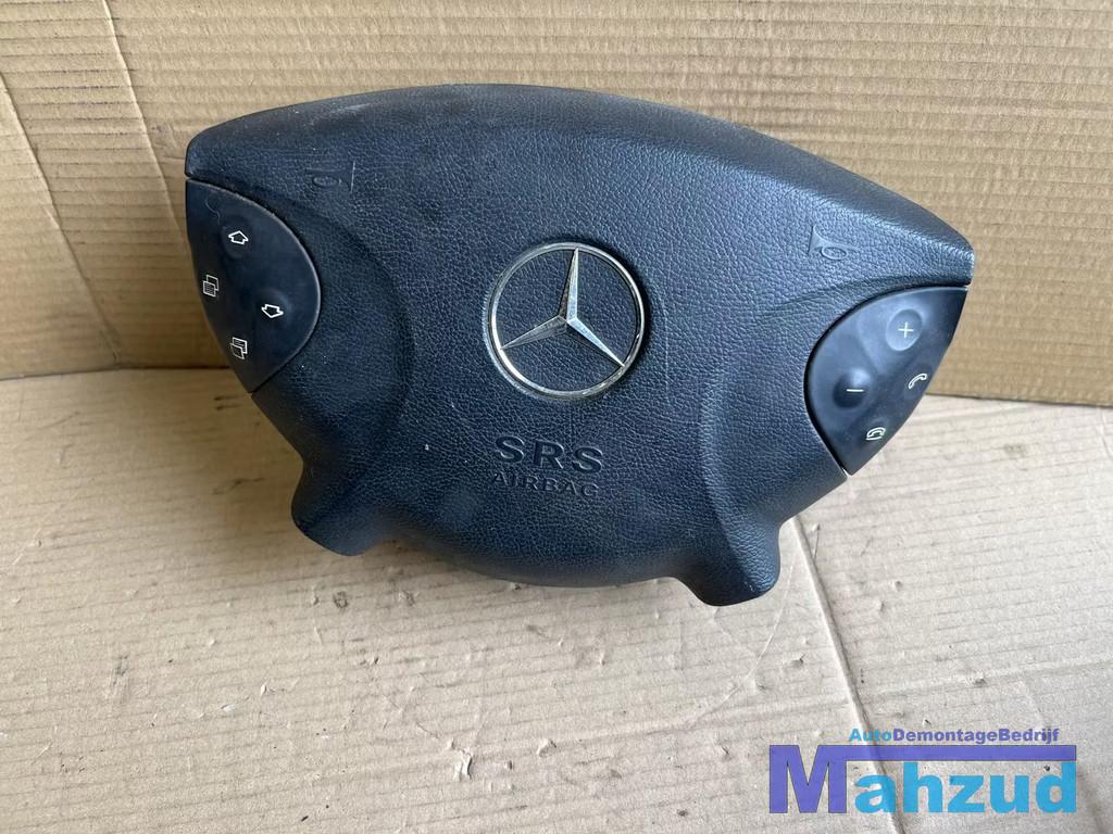 MERCEDES E-klasse W211 Stuur airbag 2002-2009, Autos : Pièces & Accessoires, Autres pièces automobiles, Mercedes-Benz, Utilisé