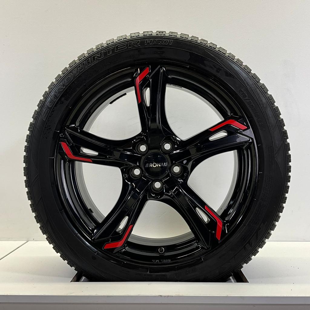 18’’ FORD PUMA VELGEN WINTERBANDEN 215/50 R18, 18 inch, -, -, Banden en Velgen