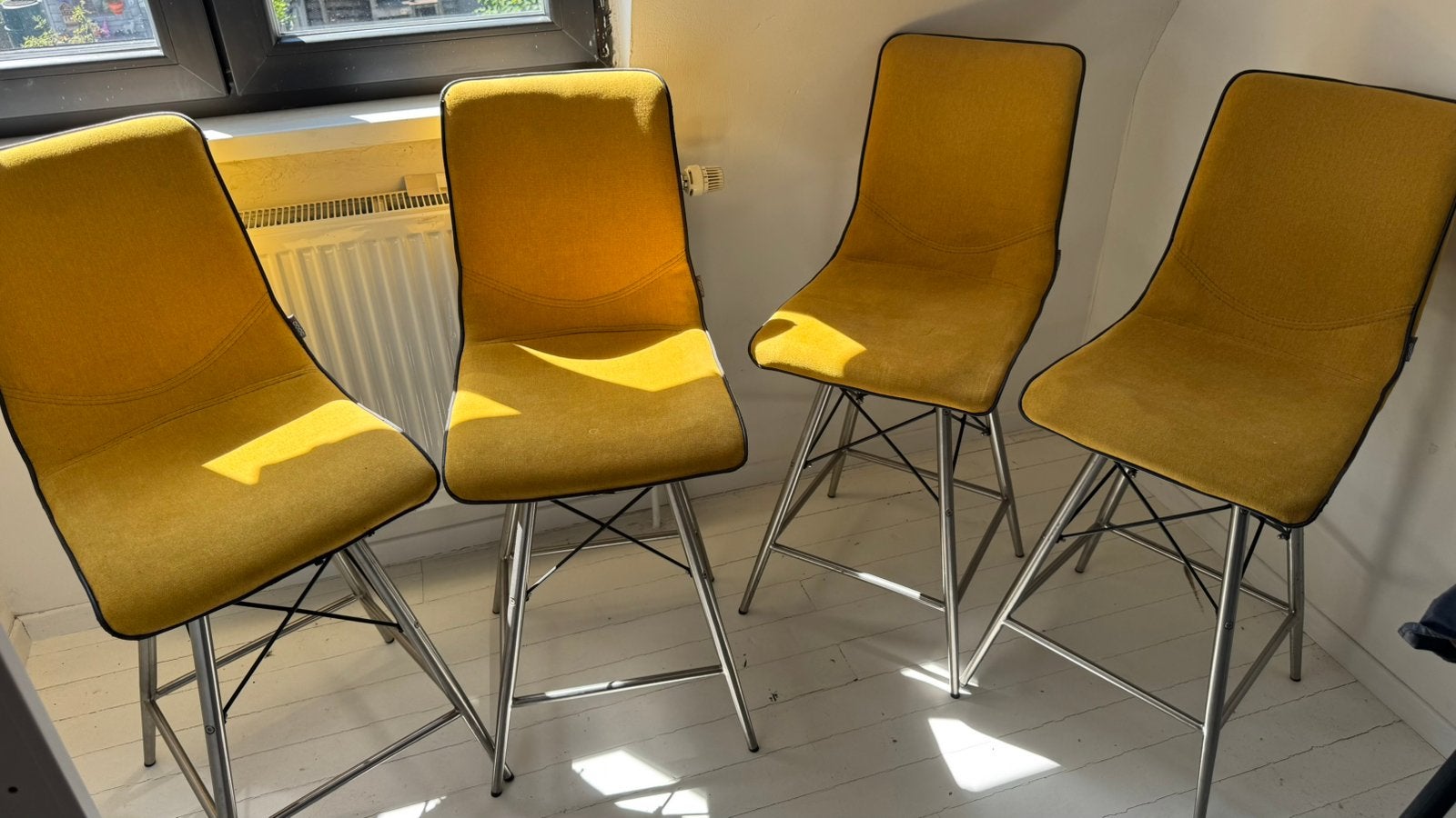 4 prachtige barstoelen, Ophalen, Gebruikt, Overige kleuren, Vier