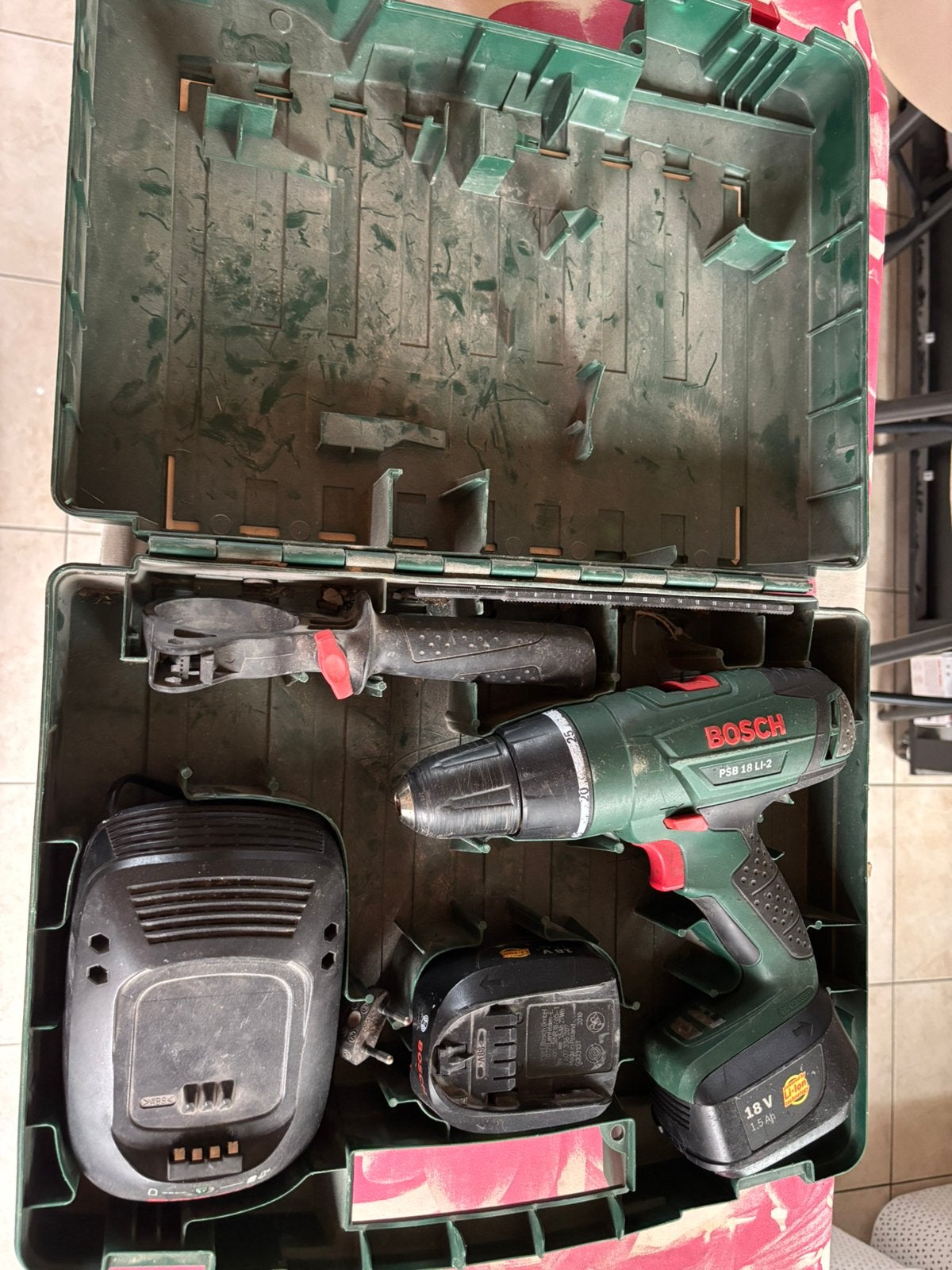 Bosch bsb18V, Doe-het-zelf en Bouw, Ophalen, Gebruikt, Boormachine