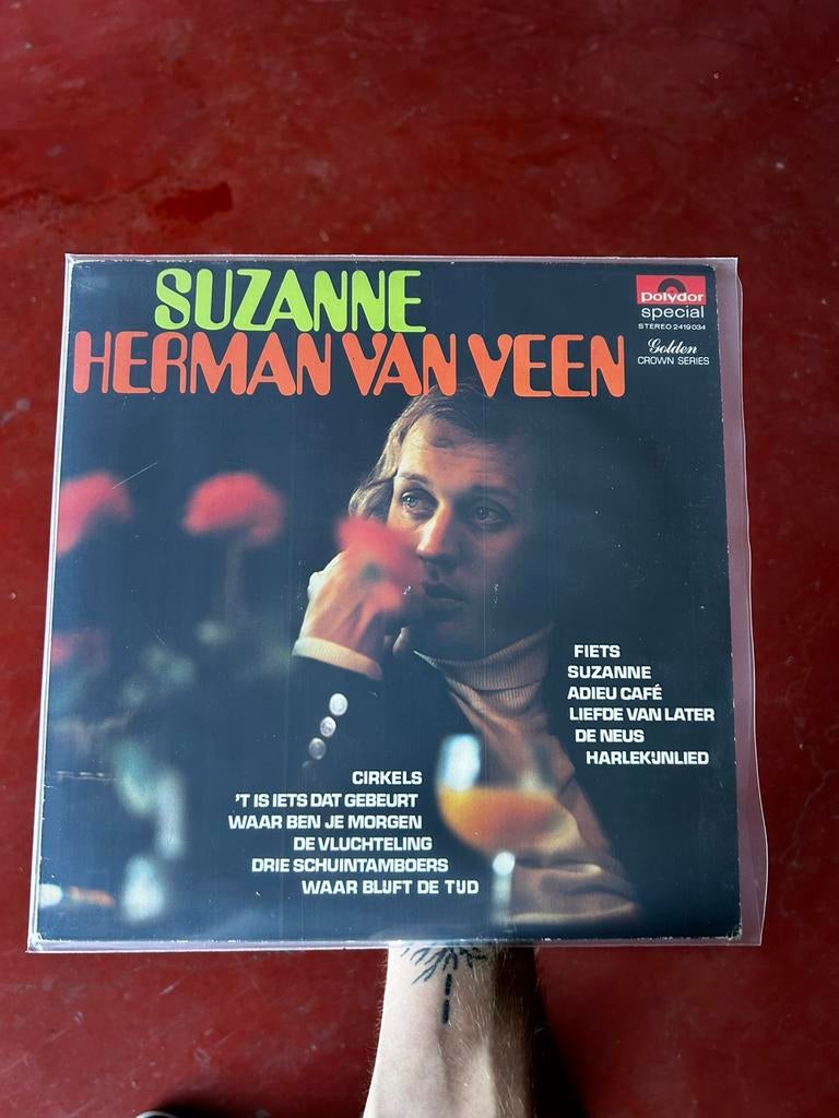 Vinylplaat Suzanne Herman Van Veen, Cd's en Dvd's, Ophalen of Verzenden, Gebruikt