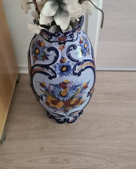 keramische vloervaas, Ophalen