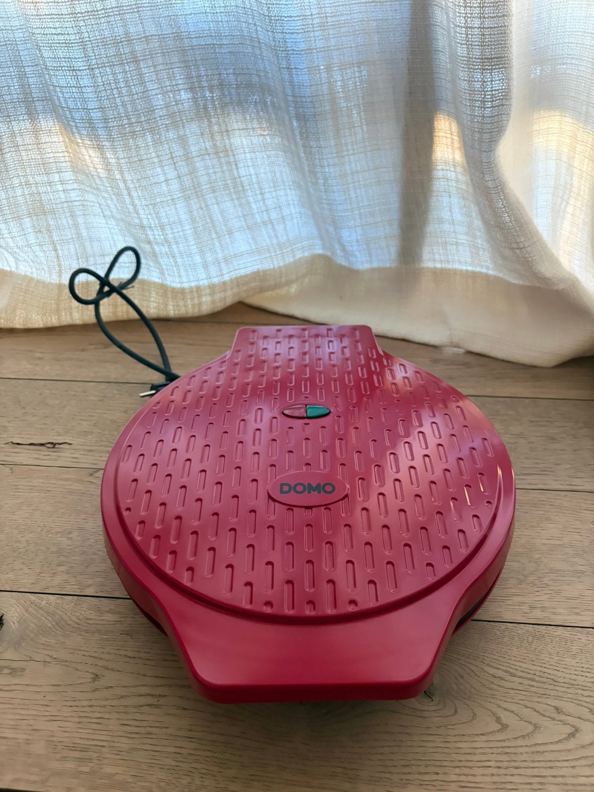 DOMO DO9177PZ Pizzamaker 'My Express' - Pizza Oven -, Ophalen of Verzenden, Zo goed als nieuw, Rood