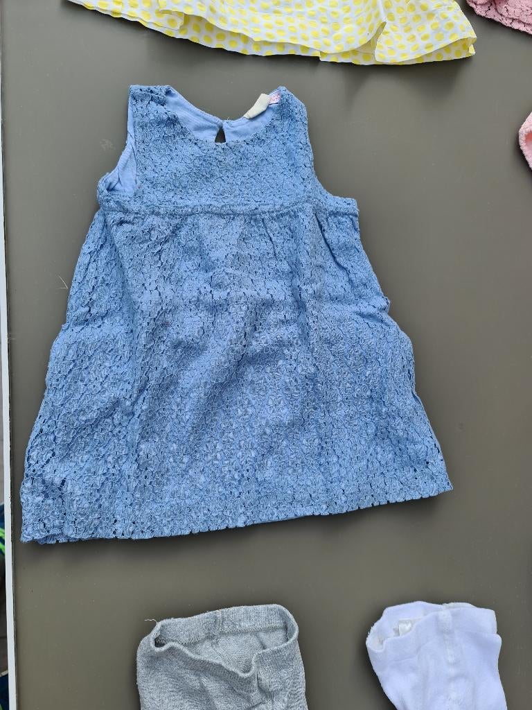blauw keedje, jurk Zara 92, Kinderen en Baby's, Ophalen, Zo goed als nieuw