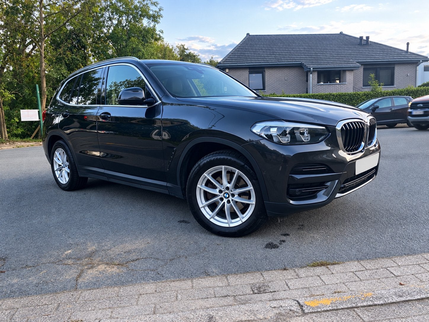 BMW X3 2.0d XDRIVE EXCELLENT ETAT, Auto's, Automaat, Dealer onderhouden, Blauw, X3