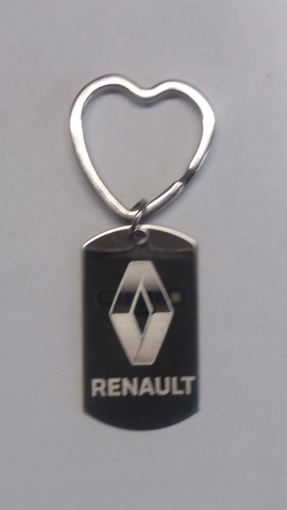 Stalen sleutelhanger: RENAULT, Verzamelen, Sleutelhangers, Nieuw, Merk, Ophalen of Verzenden