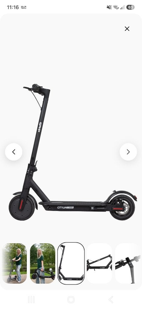 Elektrische e step, Fietsen en Brommers, Ophalen, Virtufit, Nieuw, Elektrische step (E-scooter)