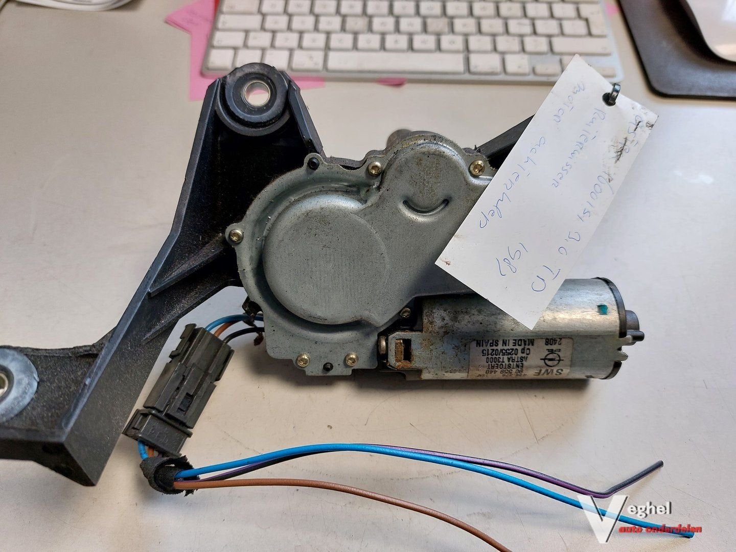 Opel Astra 3.0TD ruitenwissermotor achter '87, Gebruikt, -, -, Ophalen of Verzenden
