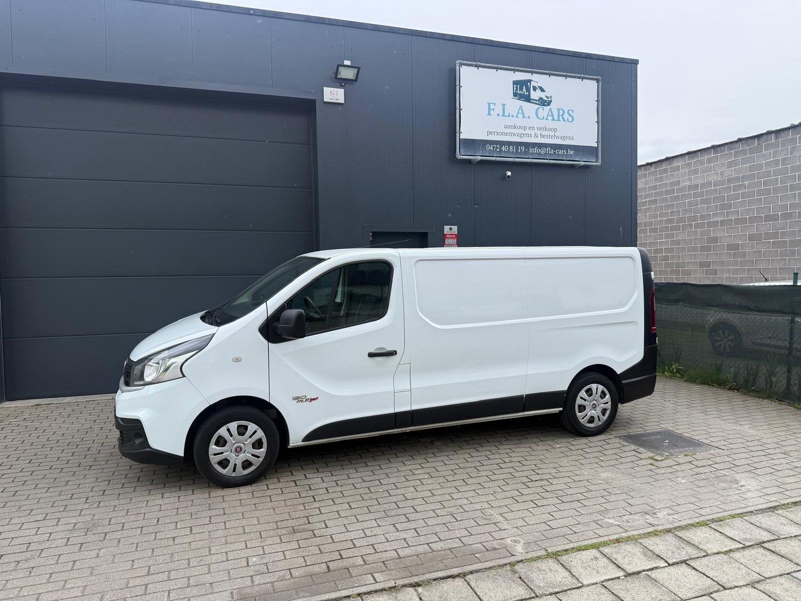 FIAT TALENTO 1.6TDI BJ2017 L2 EURO6B AIRCO VERLENGDE VERSIE, Auto's, Bestelwagens en Lichte vracht, Voorwielaandrijving, Stof