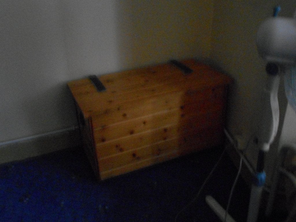 coffre en bois, Pin, 50 à 100 cm, Enlèvement, Utilisé