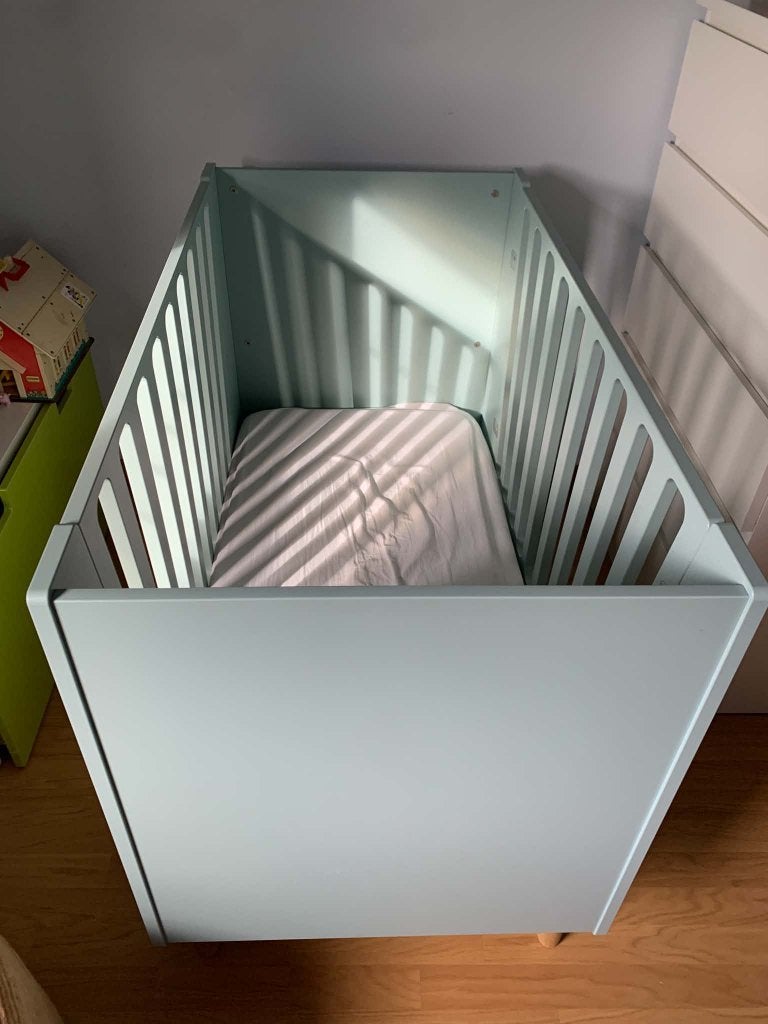 Lit pour bébé, Sommier à lattes, Moins de 70 cm, Comme neuf, Enlèvement