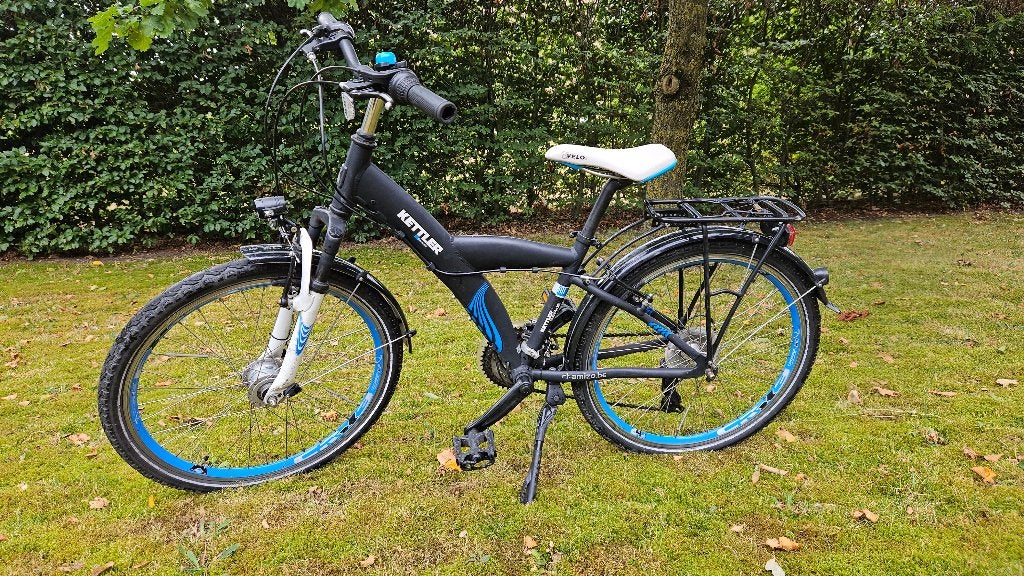Zeer degelijke kinderfiets van Kettler voor jongen of meisje, Vélos & Vélomoteurs, Vélos | Garçons, Utilisé, 24 pouces, Vitesses