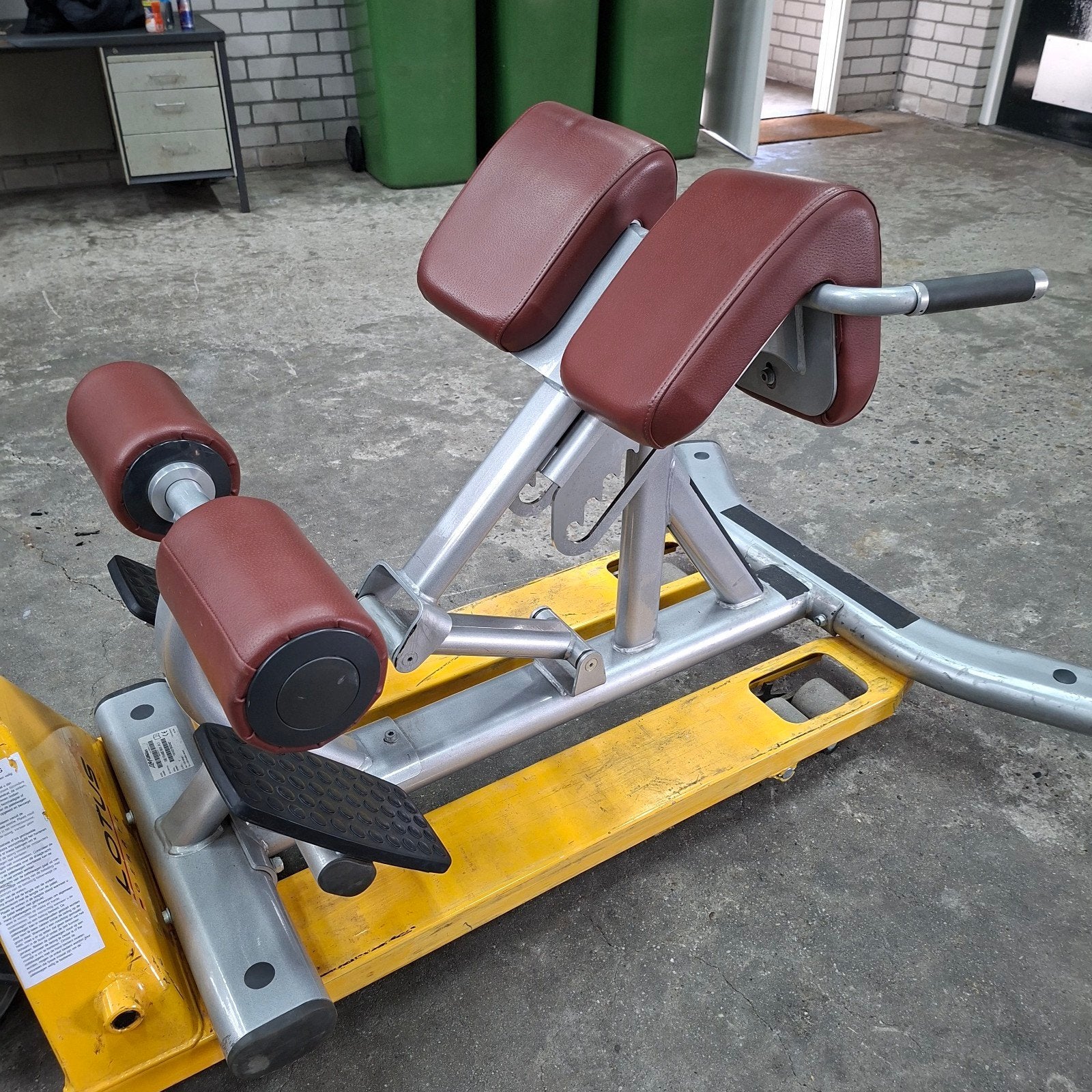 Life Fitness Signature Hyper Lower Back Extension, Sport en Fitness, Ophalen