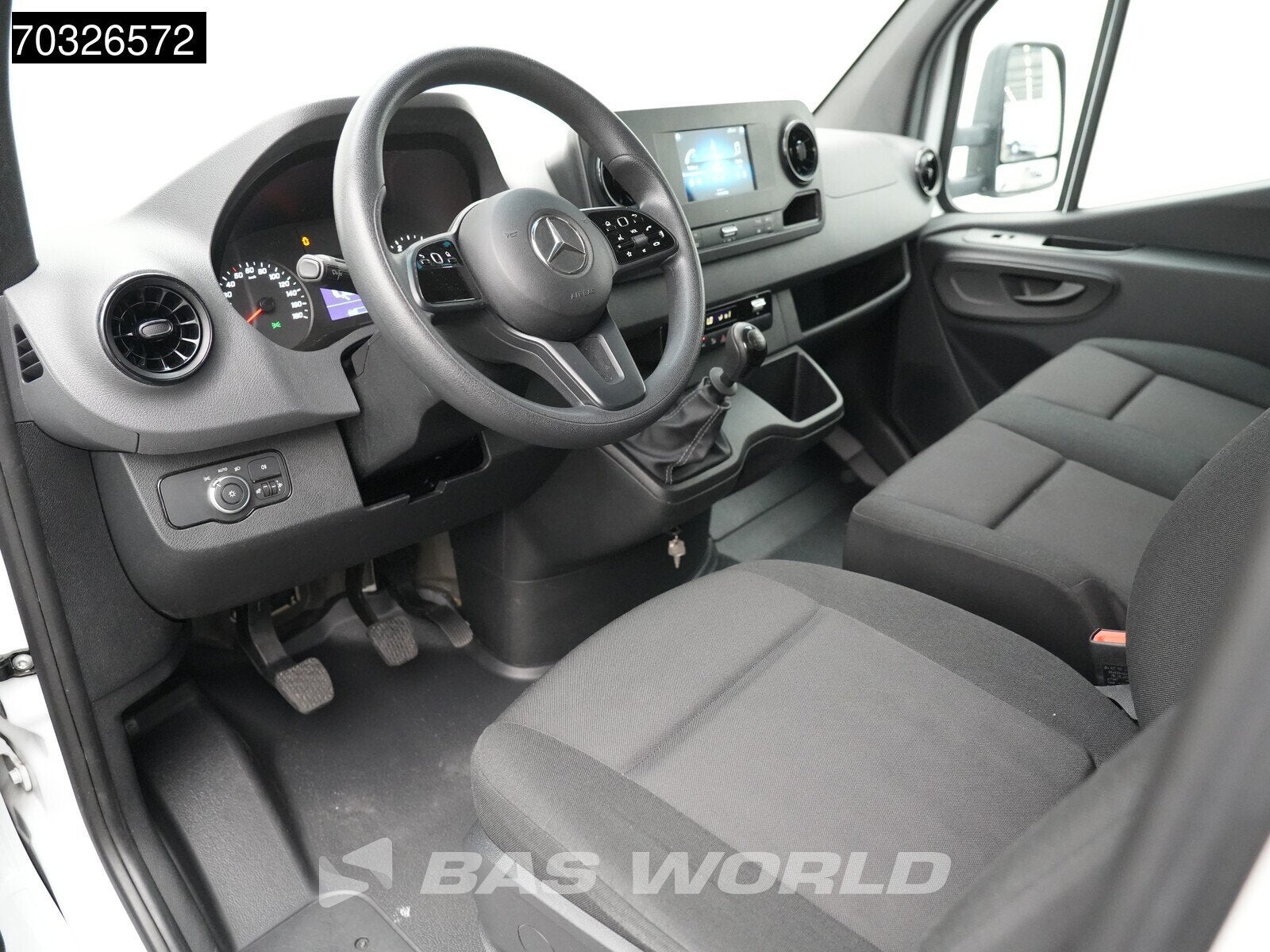 Mercedes Sprinter 515 CDI Laadklep Zijdeur Dubbellucht 150PK, Stof, Gebruikt, 4 cilinders, 2000 kg