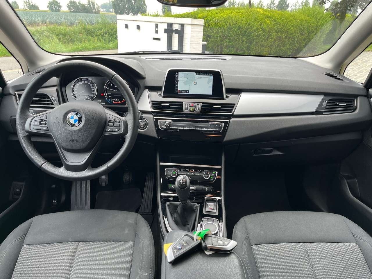 BMW 216 i Active Tourer OPF (EU6AP)/1eignr/29300km/Navi/Cru, Auto's, BMW, 0 kg, Monovolume, USB, 2 Reeks