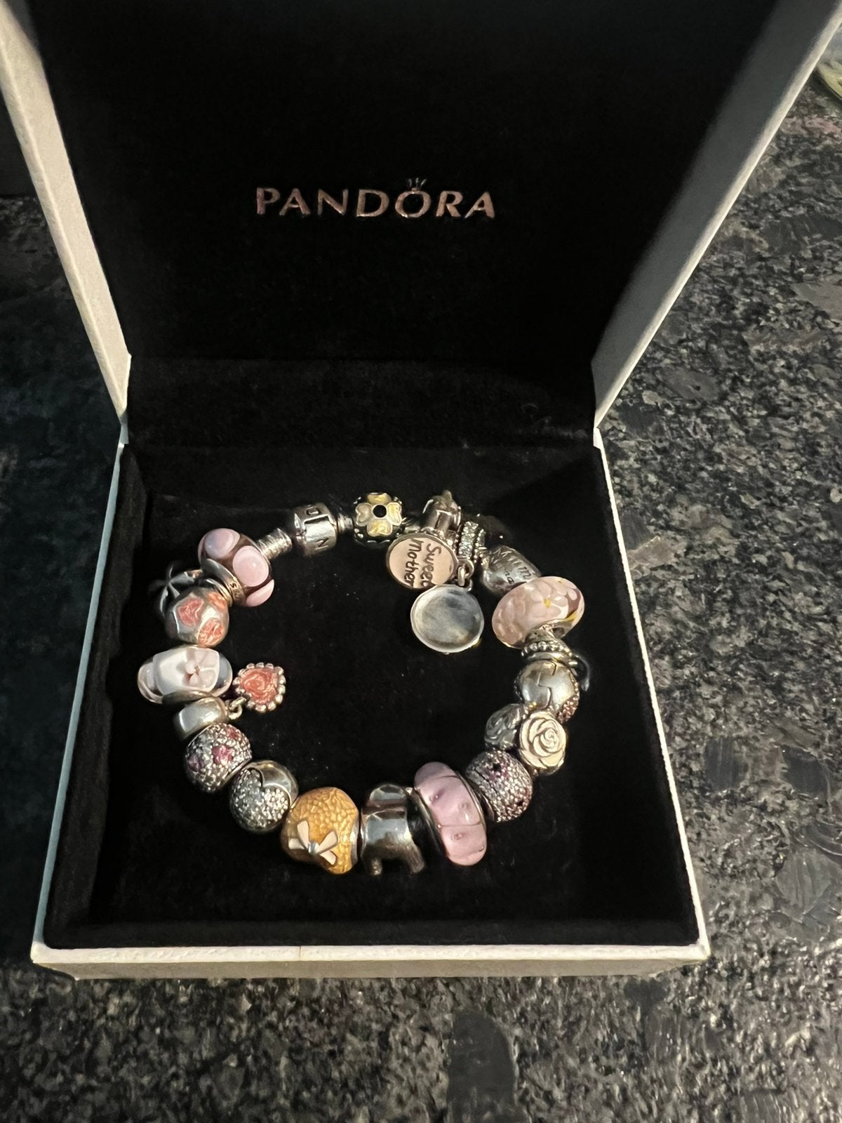 Pandora armband zilver, Ophalen, Zo goed als nieuw, Zilver