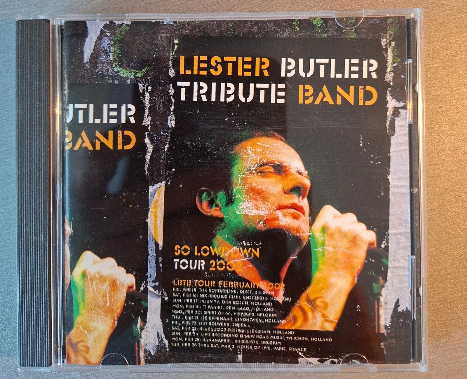 Cd. Lester Butler Tribute band. So lowdown tour 2002., Ophalen of Verzenden