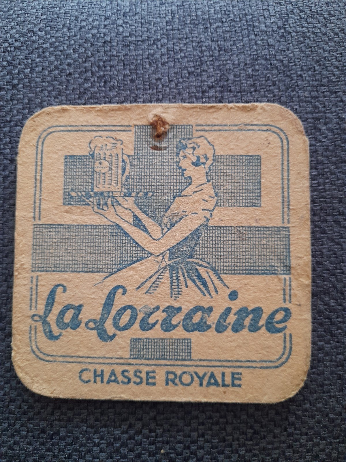 Tapis à bière La Lorraine Chasse Royale, Enlèvement ou Envoi