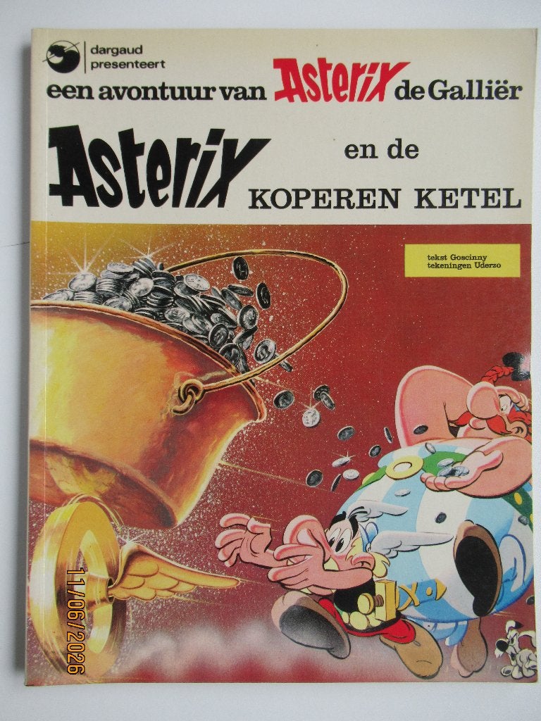 asterix...nr.8...de koperen ketel, Livres, BD, Enlèvement ou Envoi, Utilisé