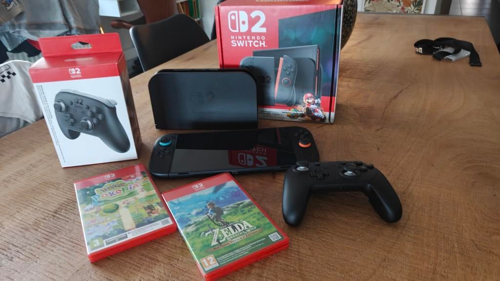 Nintendo Switch 2 met accessoires, Enlèvement
