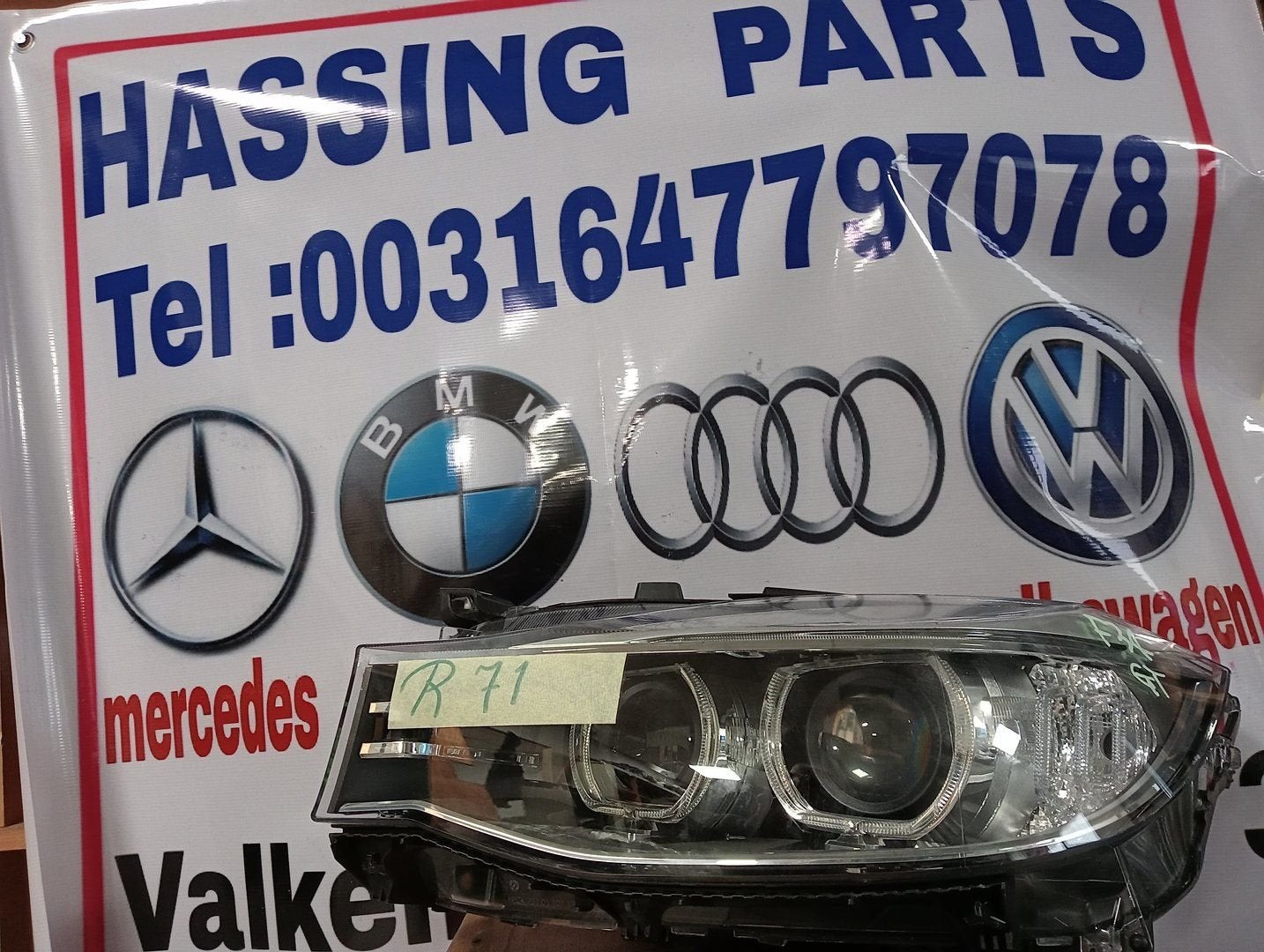BMW 3 SERIE GT F34 XENON LED KOPLAMP LINKS 63117355555, Auto-onderdelen, Gebruikt, -, -, Ophalen of Verzenden