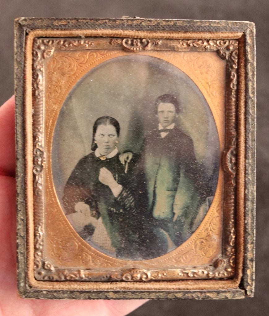 Photo daguerréotype du XIXe siècle, Antiquités & Art, Enlèvement ou Envoi